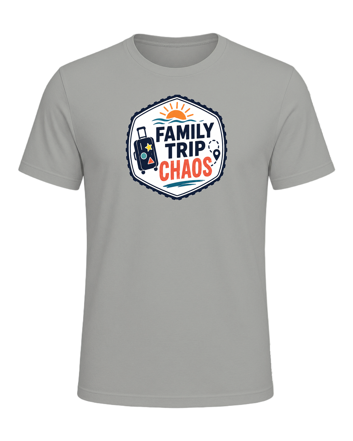FAMILY TRIP CHAOS — Gray