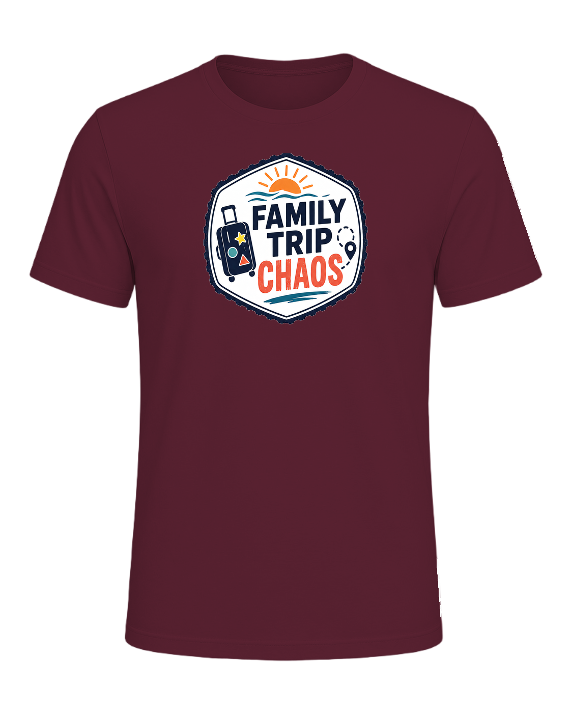 FAMILY TRIP CHAOS — Maroon