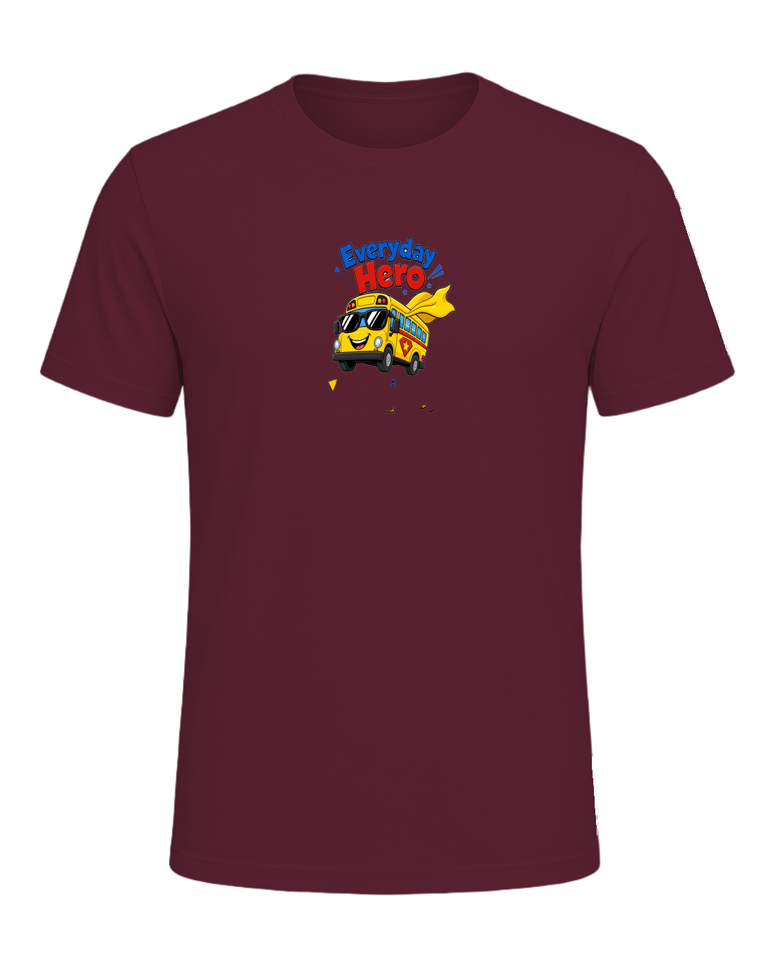 School Bus Driver — Maroon