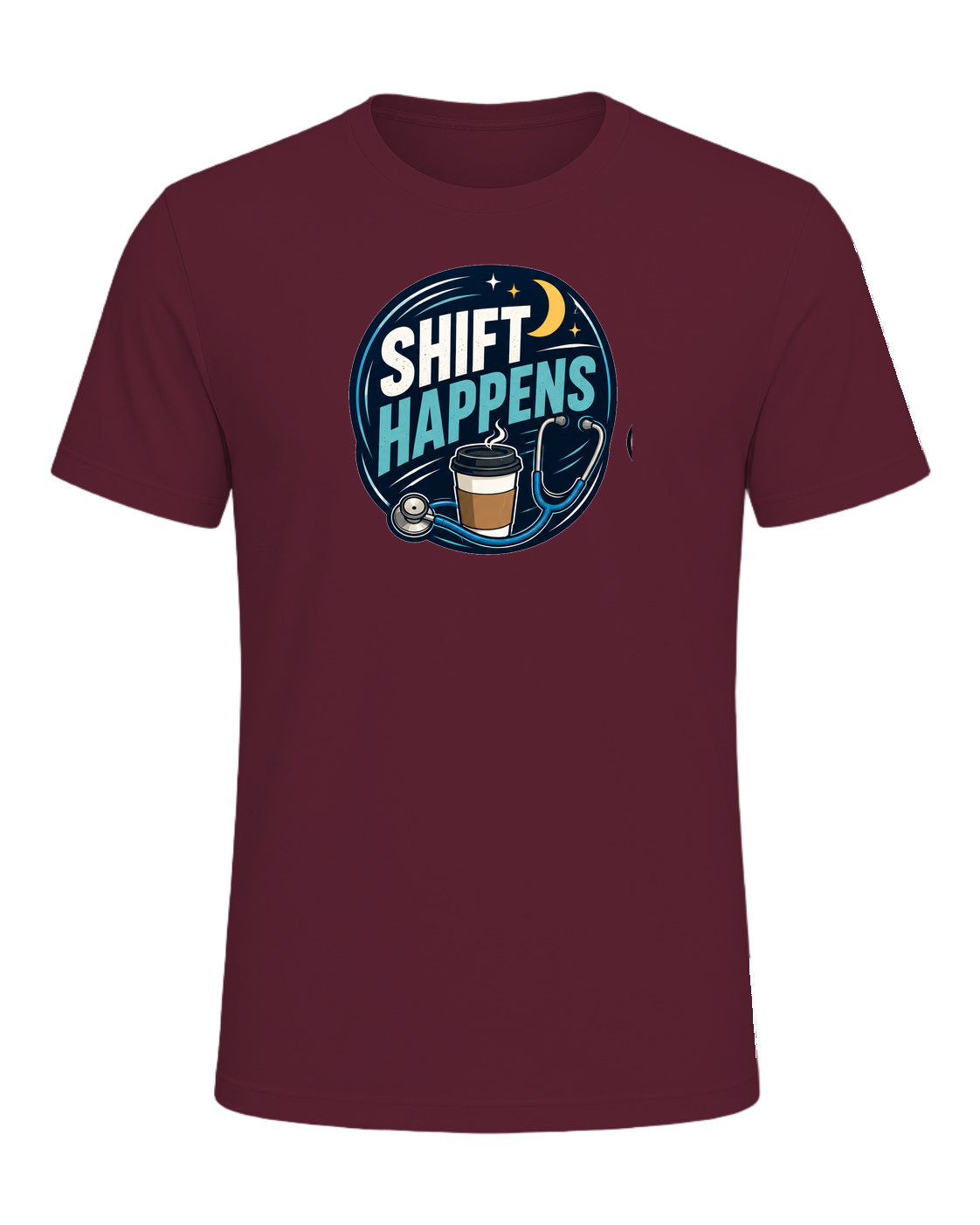 SHIFT HAPPENS — Maroon