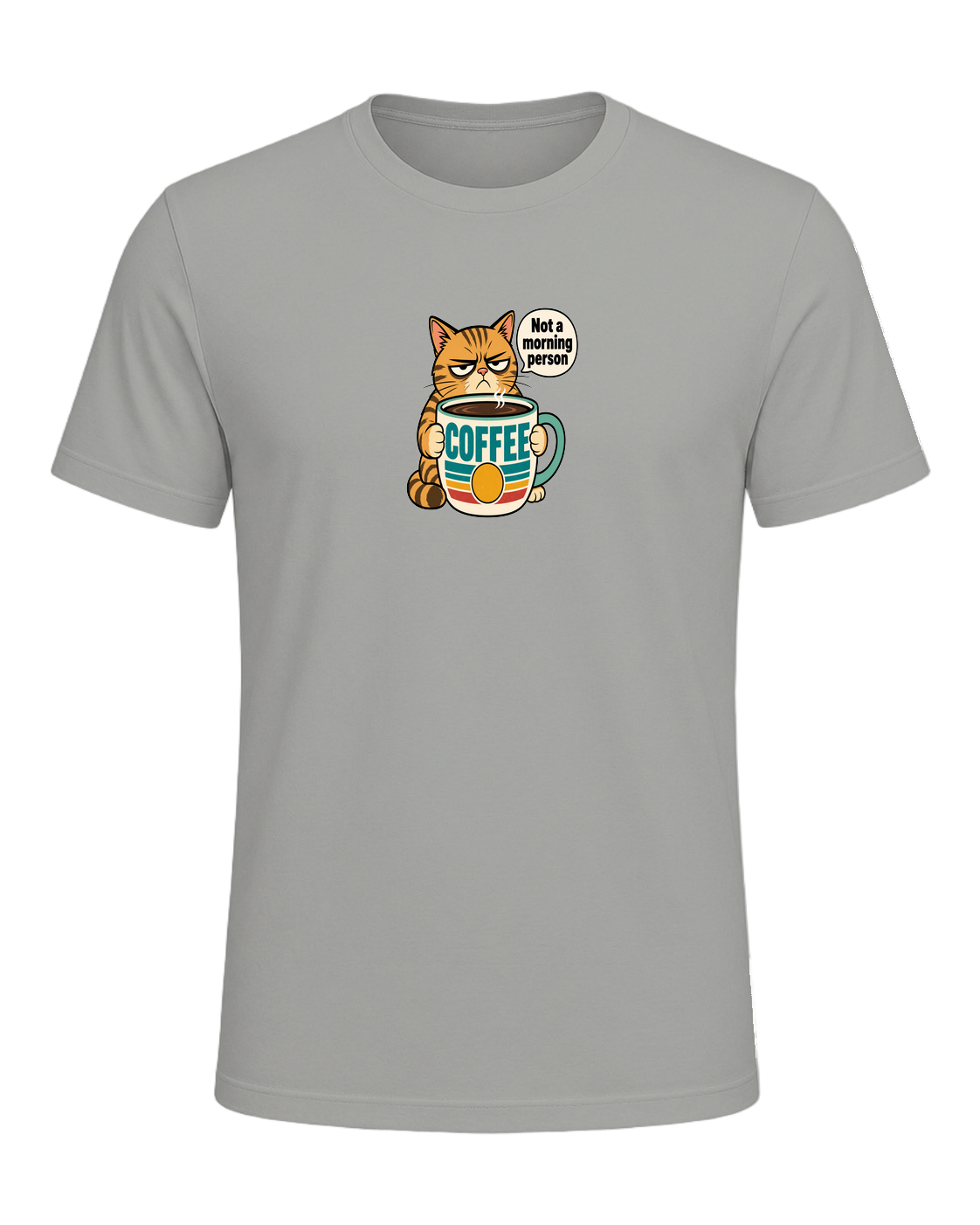 Grumpy Cat Coffee — Gray
