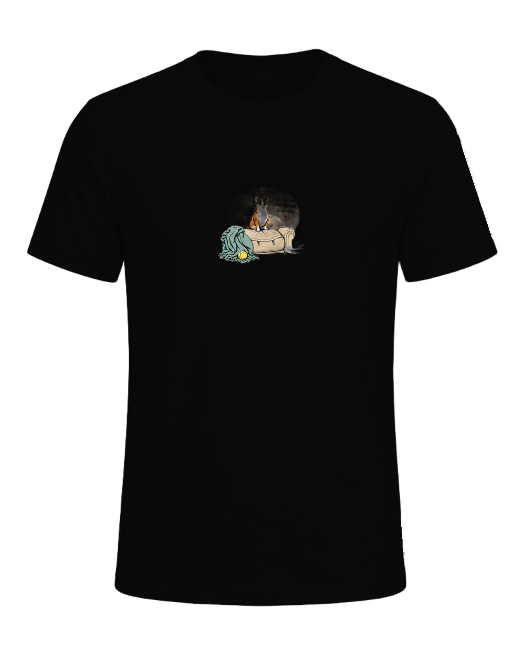 corgi — Black
