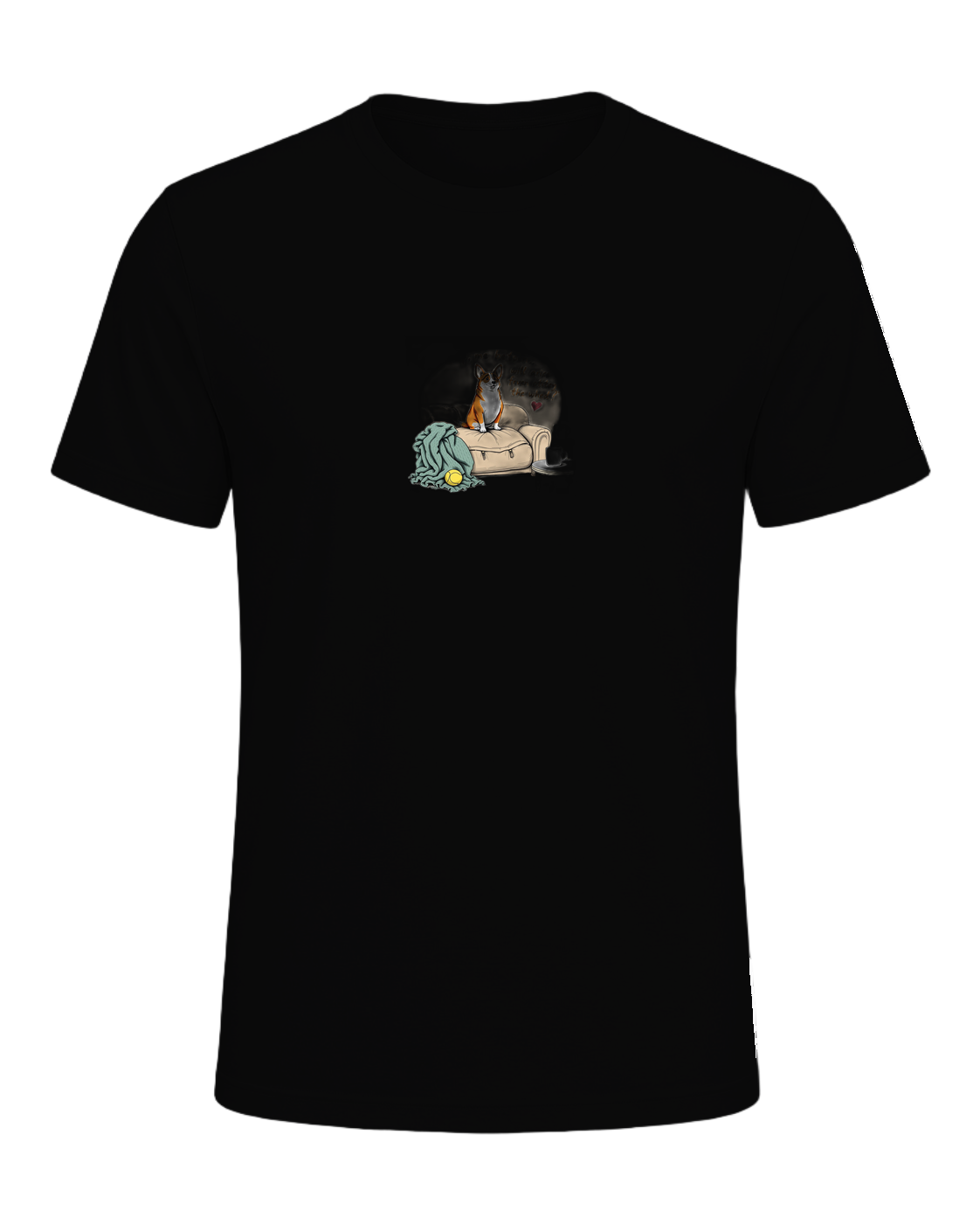 corgi — Black