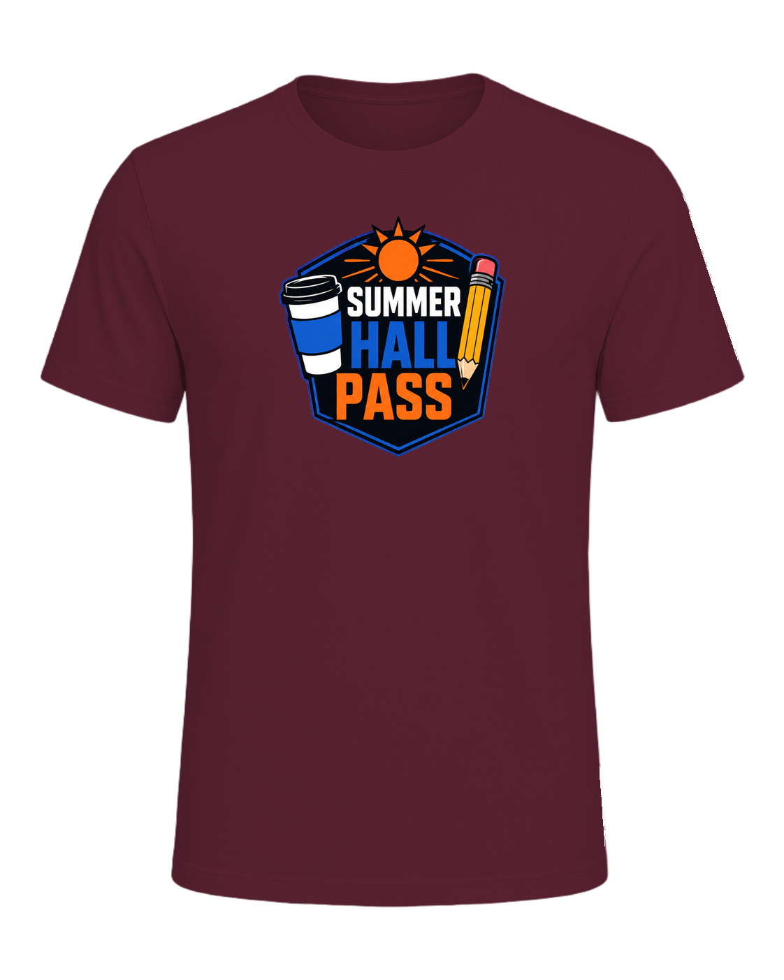 SUMMER HALL PASS — Maroon