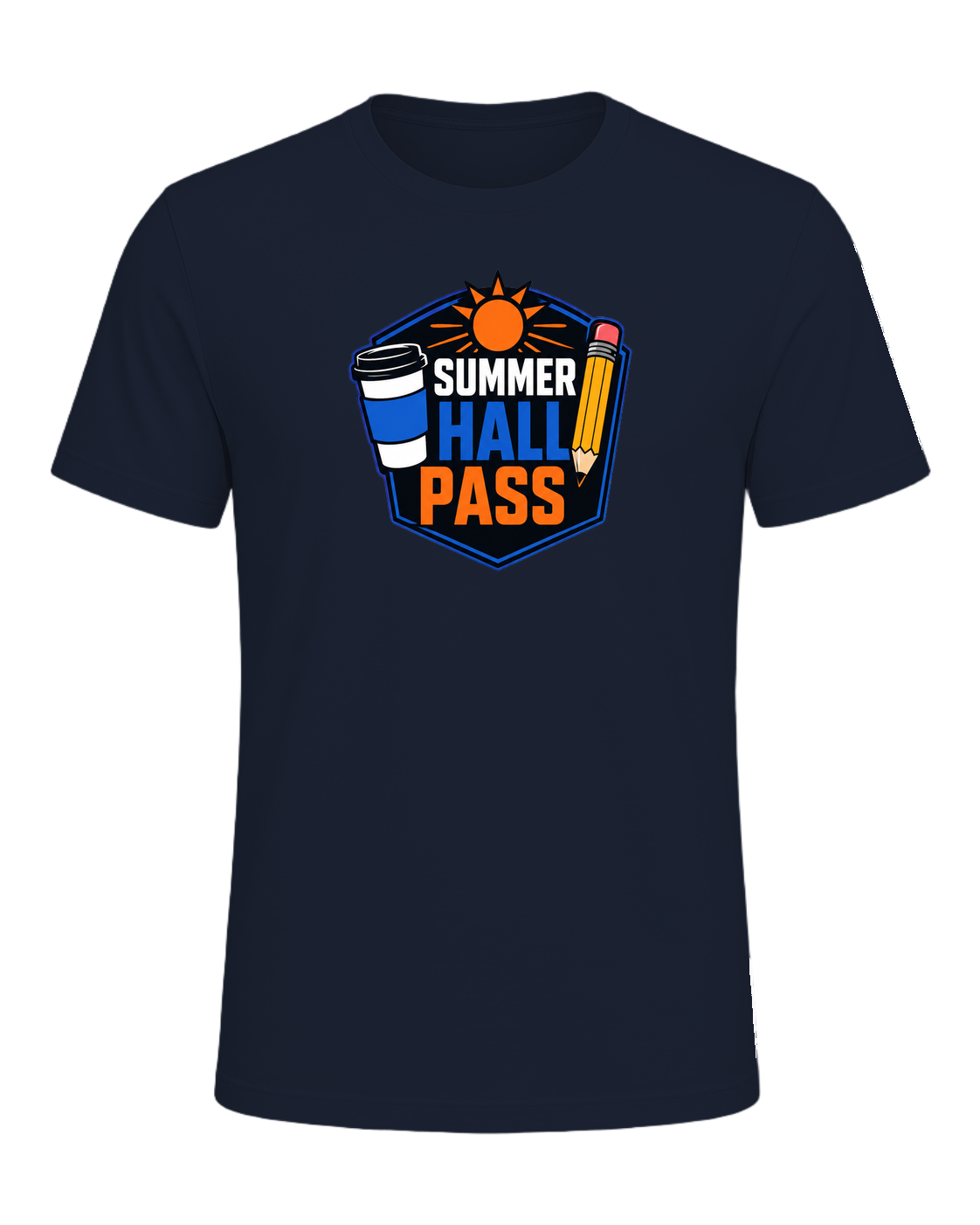 SUMMER HALL PASS — Navy