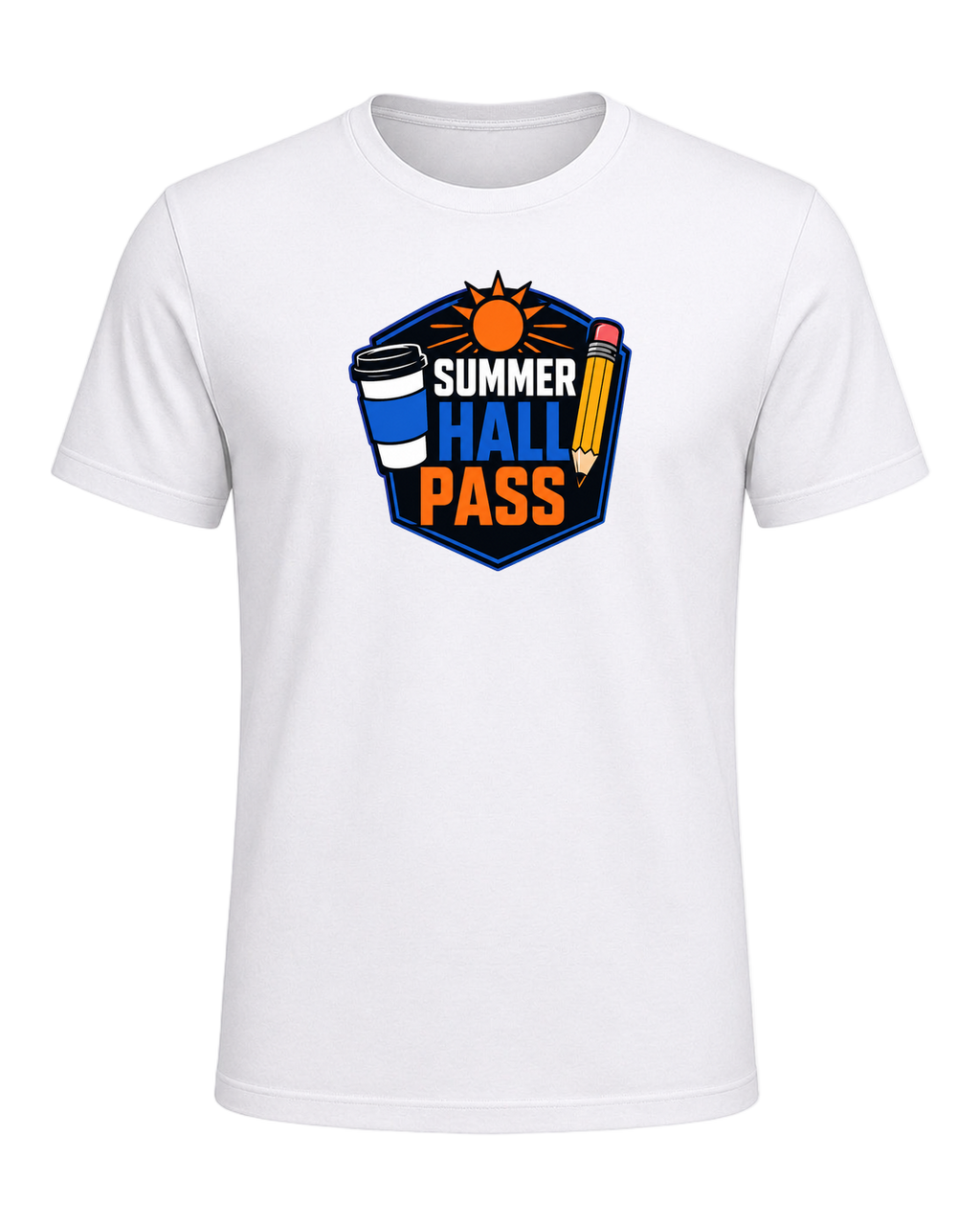 SUMMER HALL PASS — White