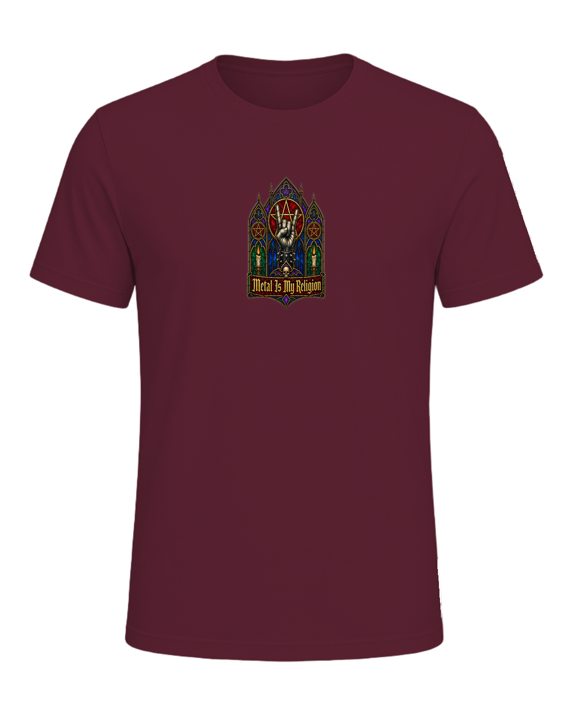 Metal Head Identity — Maroon