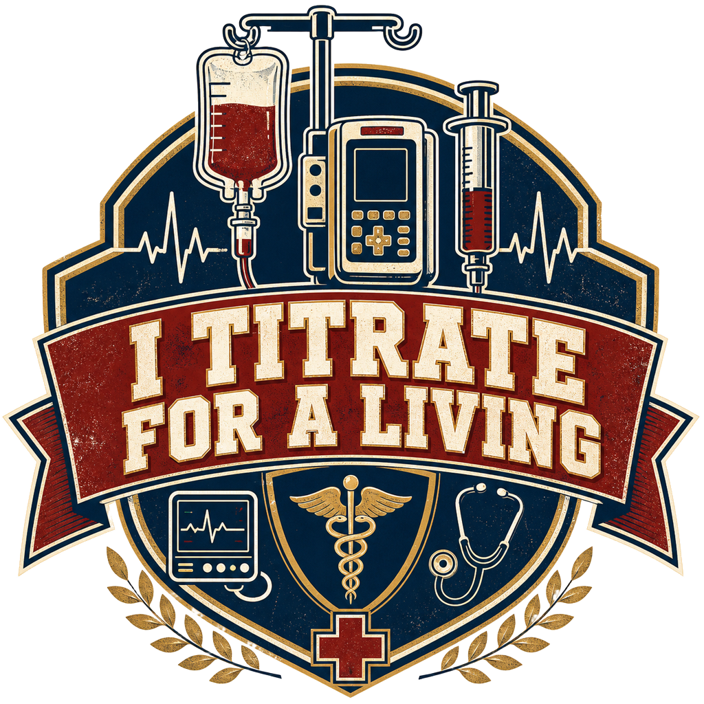 I titrate for a living