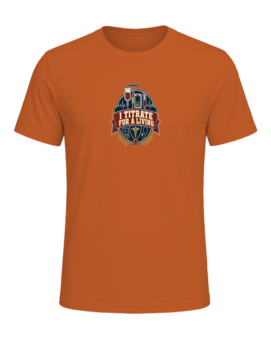 I titrate for a living — Orange