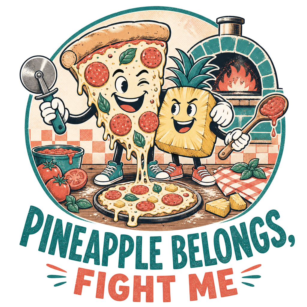 PINEAPPLE BELONGS, FIGHT ME