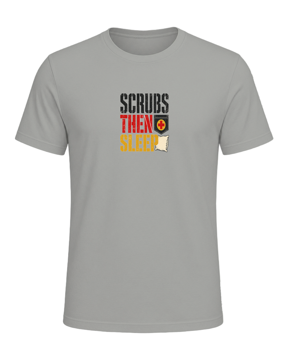 SCRUBS THEN SLEEP — Gray