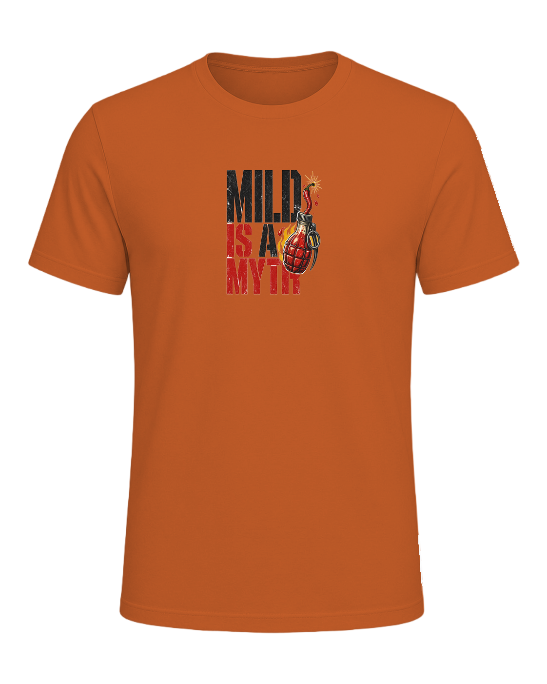 MILD IS A MYTH — Orange