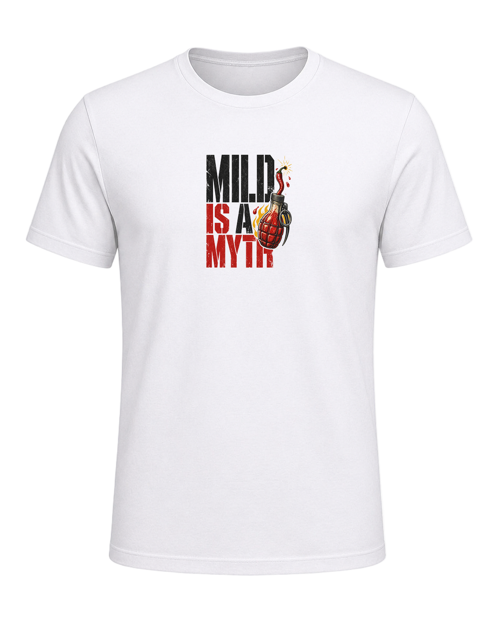 MILD IS A MYTH — White