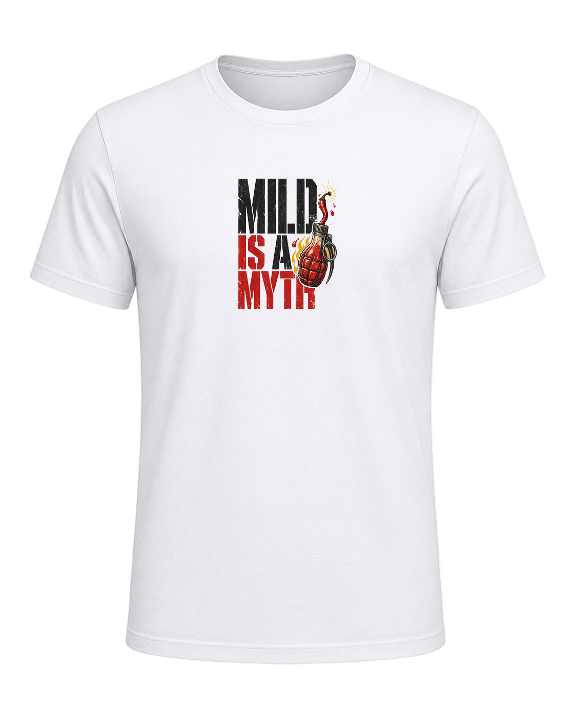 MILD IS A MYTH — White