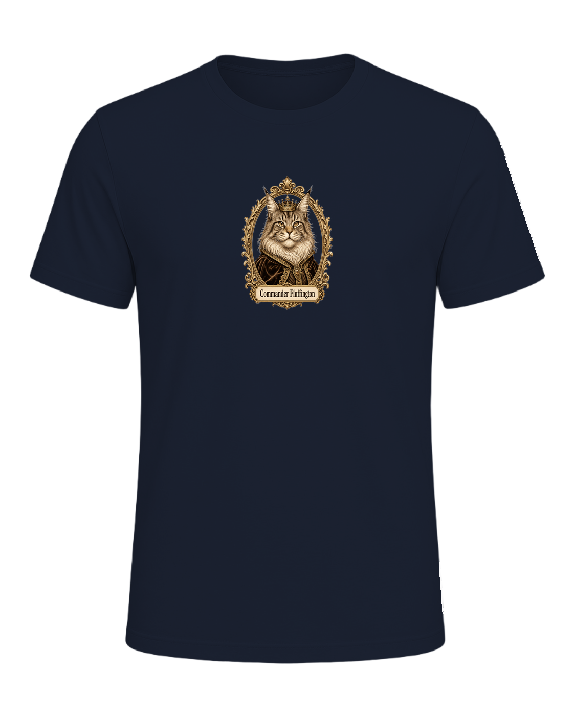 Maine Coon Royalty — Navy