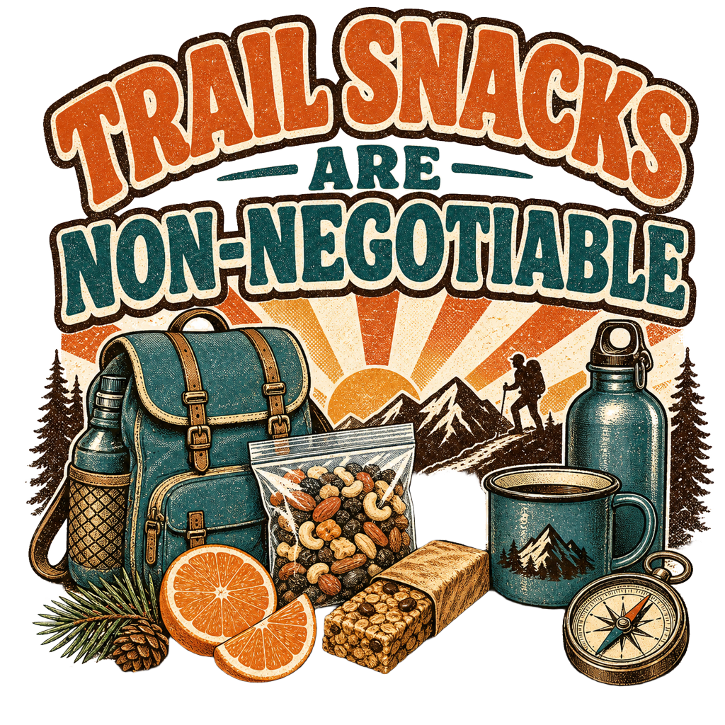 TRAIL SNACKS ARE NON-NEGOTIABLE