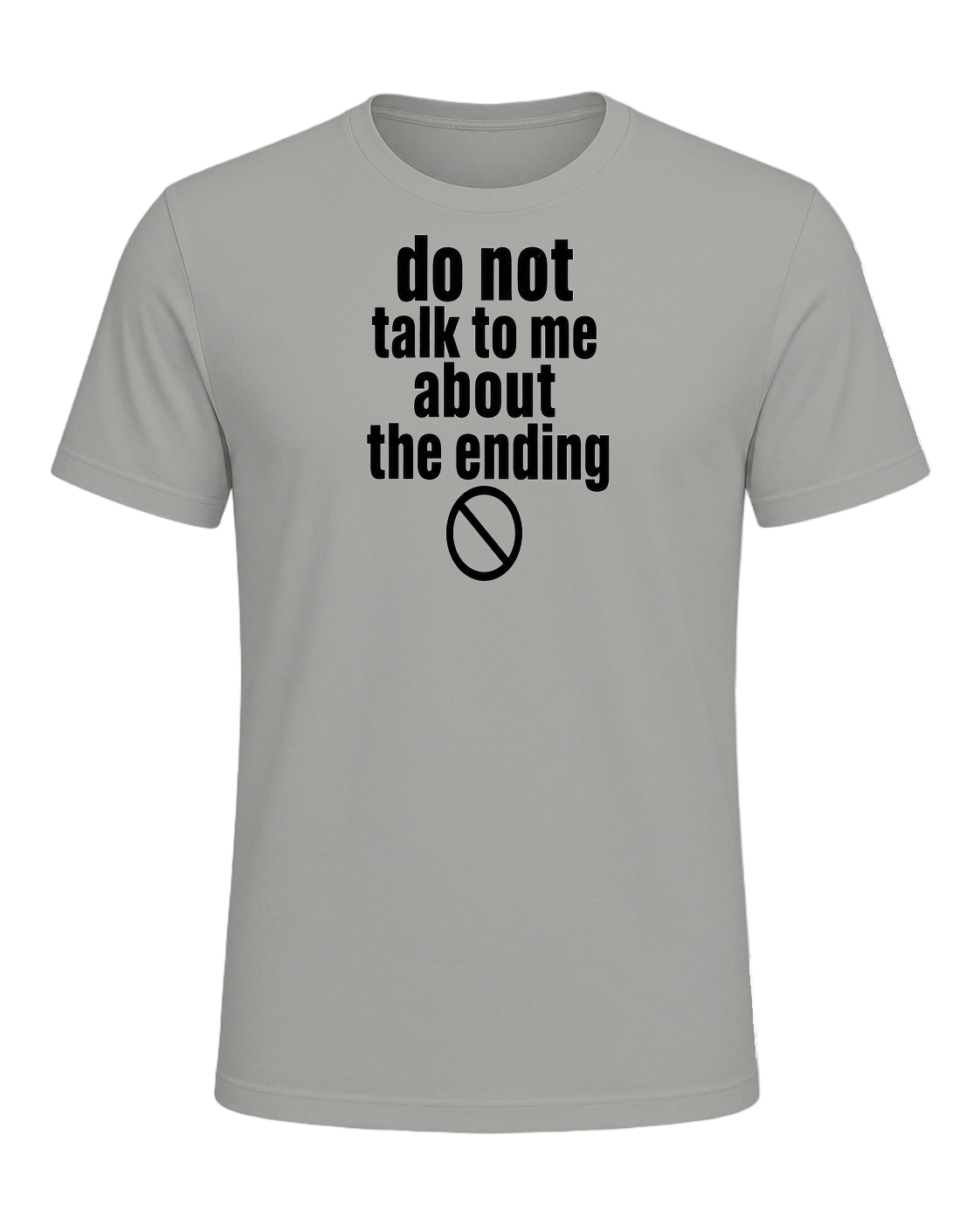 do not talk to me about the ending — Gray