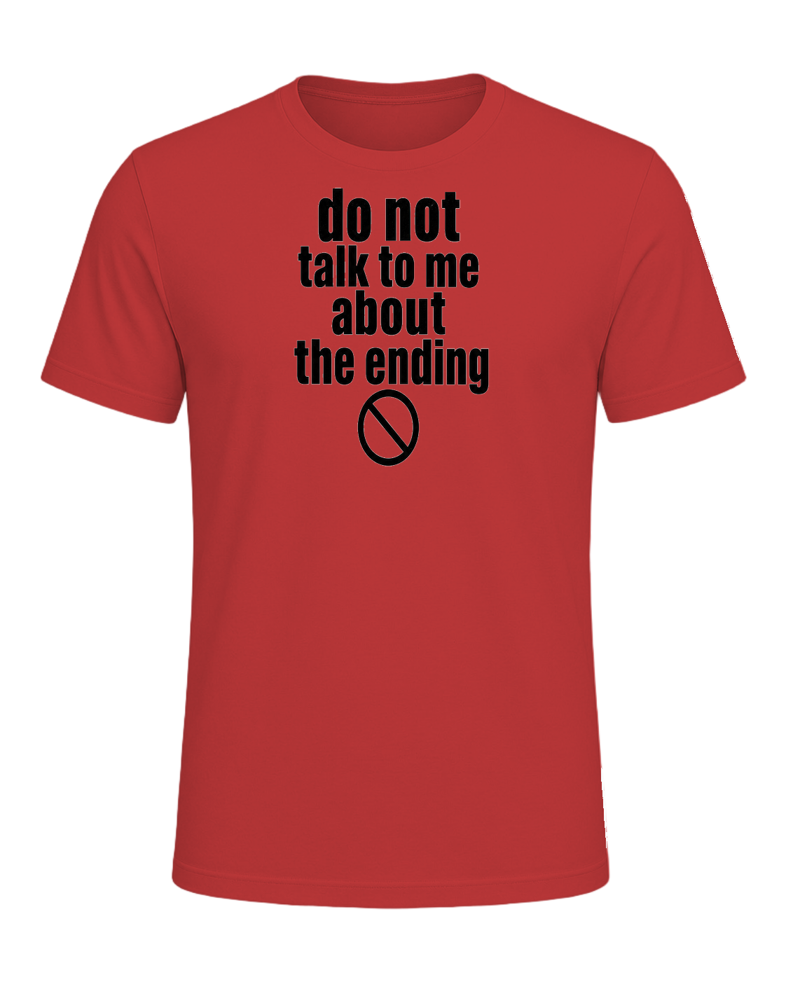 do not talk to me about the ending — Red