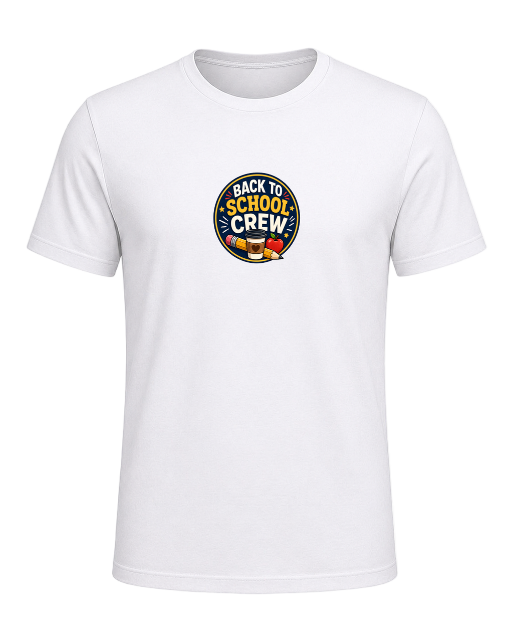 BACK TO SCHOOL CREW — White