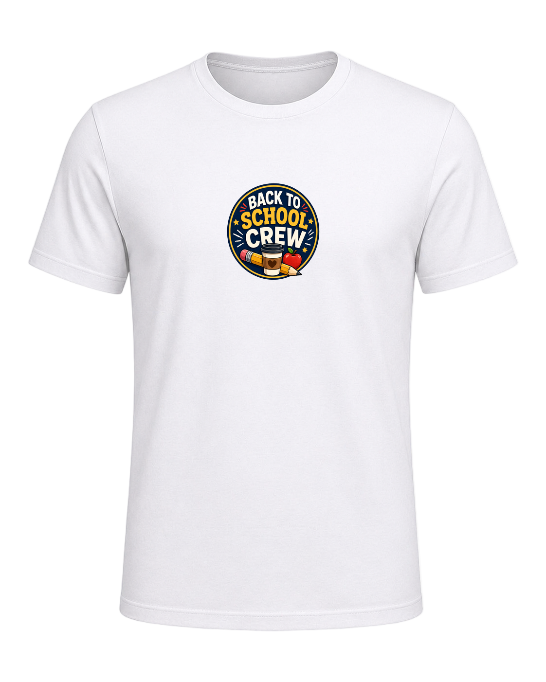 BACK TO SCHOOL CREW — White