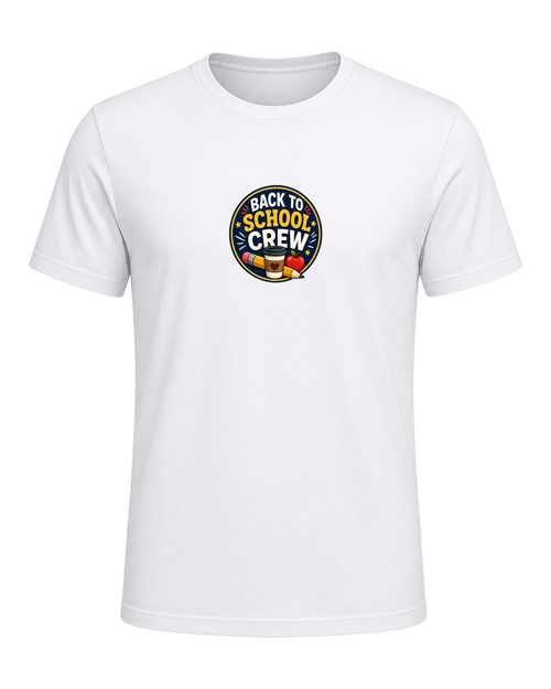 BACK TO SCHOOL CREW — White