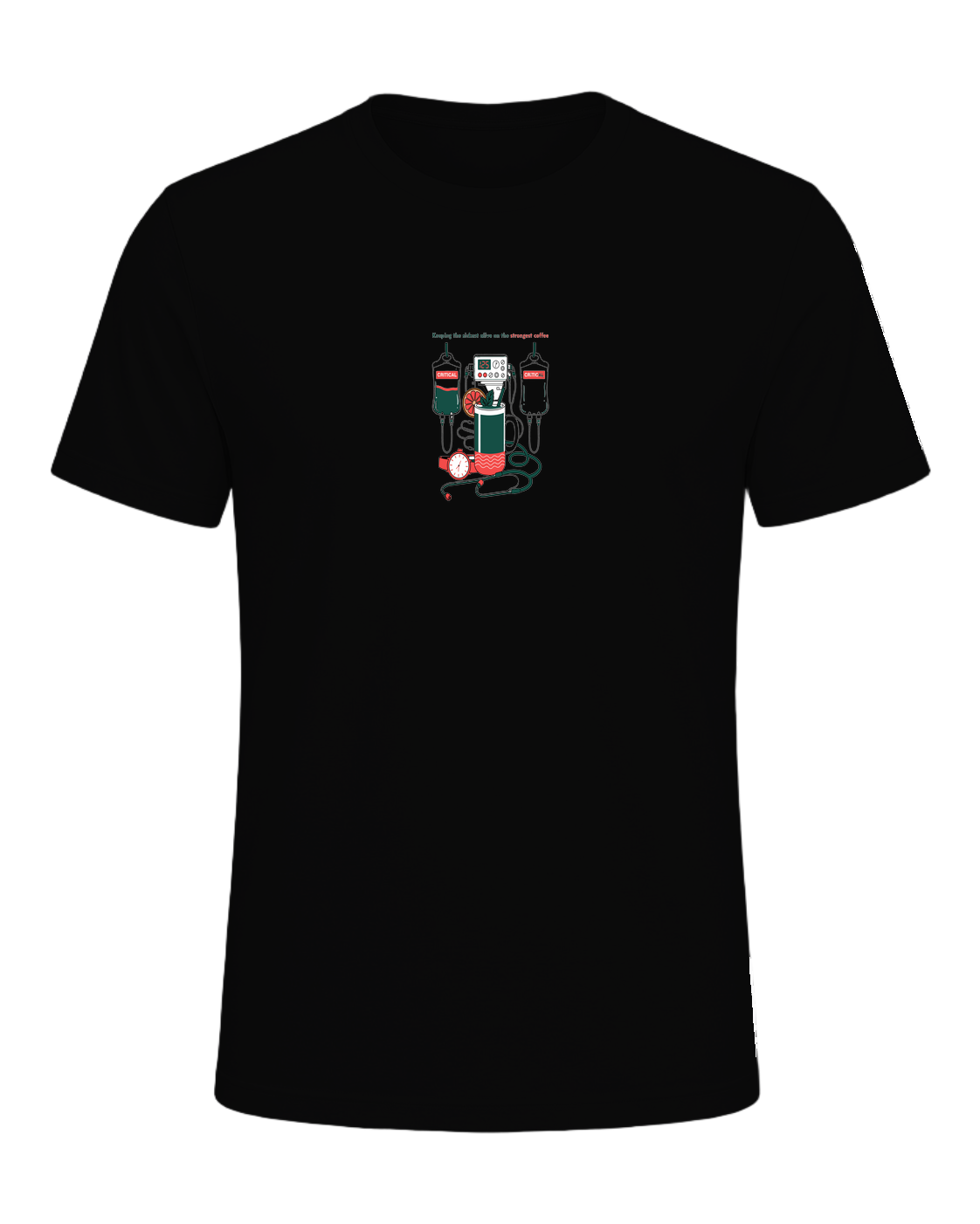 Keeping the sickest alive on the strongest coffee — Black