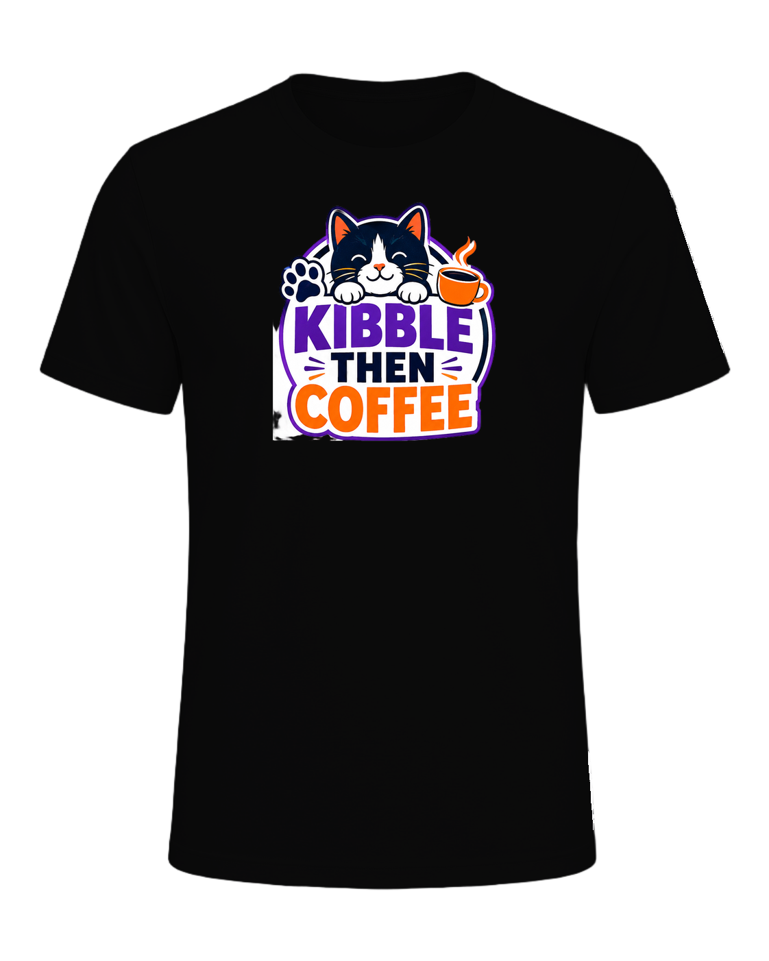 KIBBLE THEN COFFEE — Black