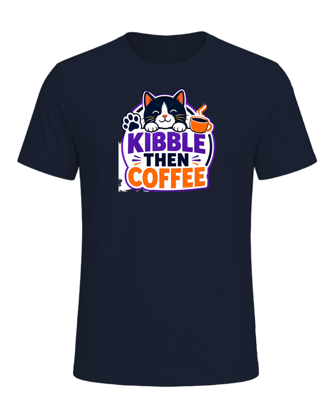 KIBBLE THEN COFFEE — Navy