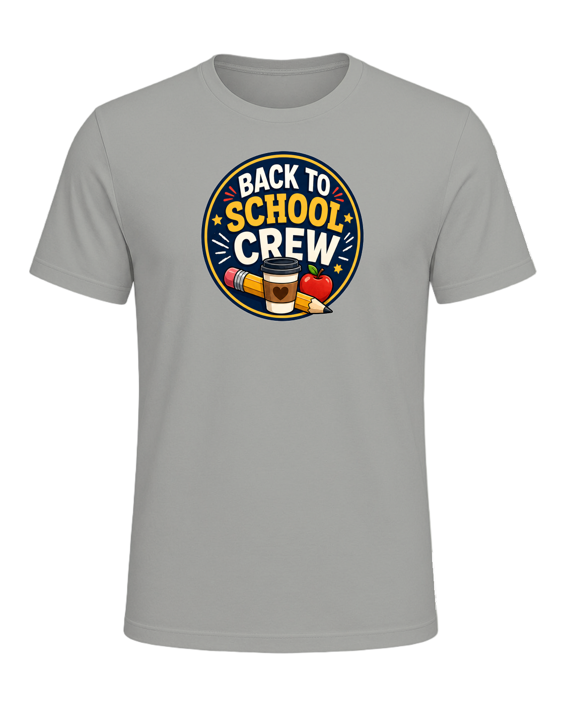 BACK TO SCHOOL CREW — Gray