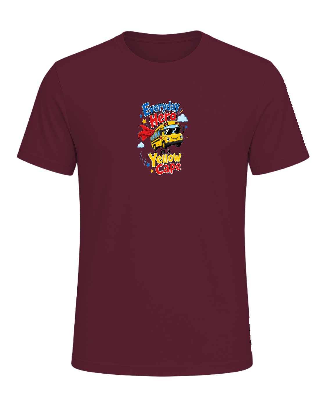 School Bus Driver — Maroon