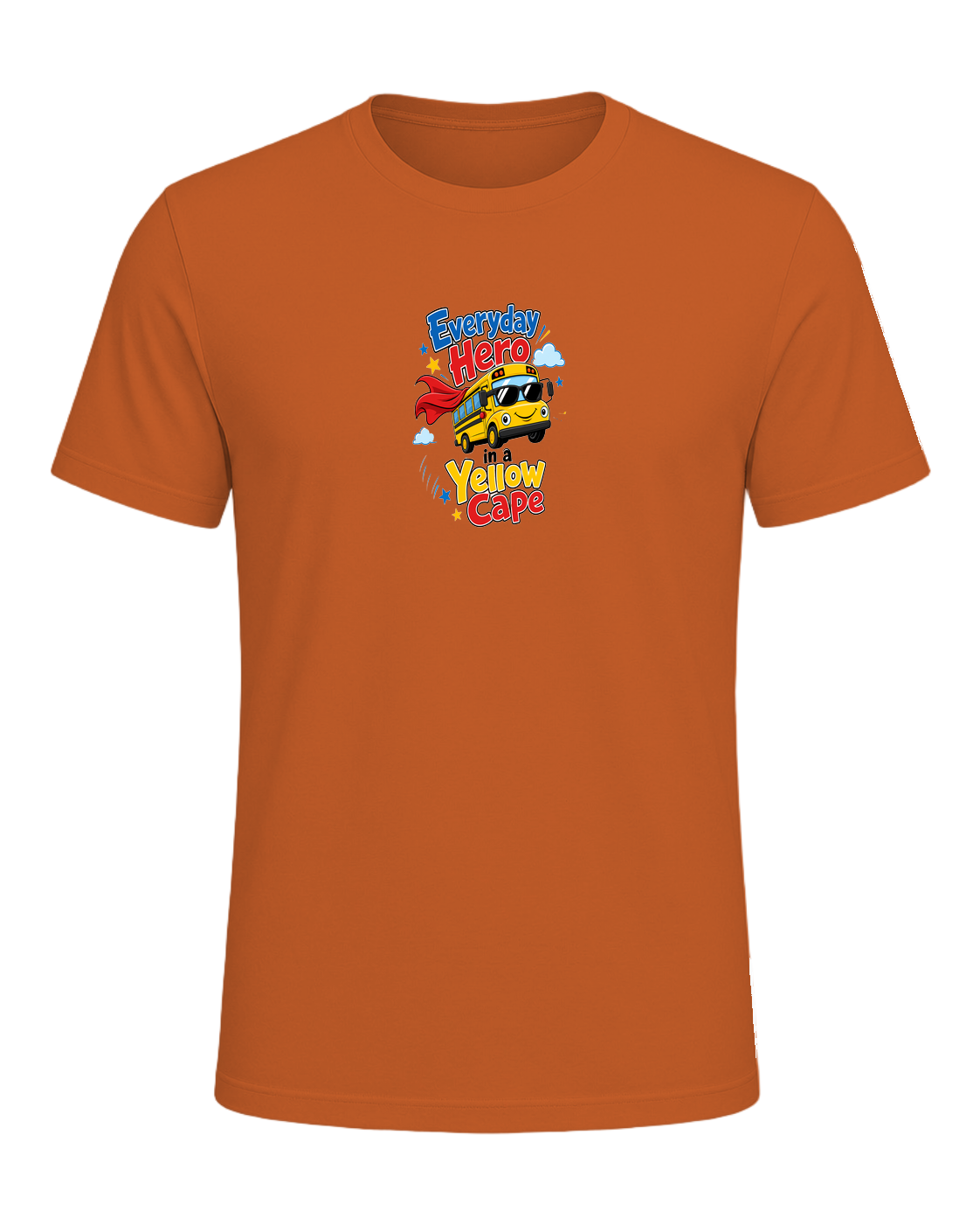 School Bus Driver — Orange