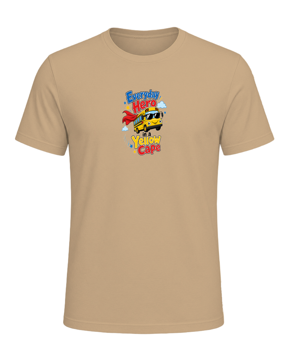 School Bus Driver — Tan
