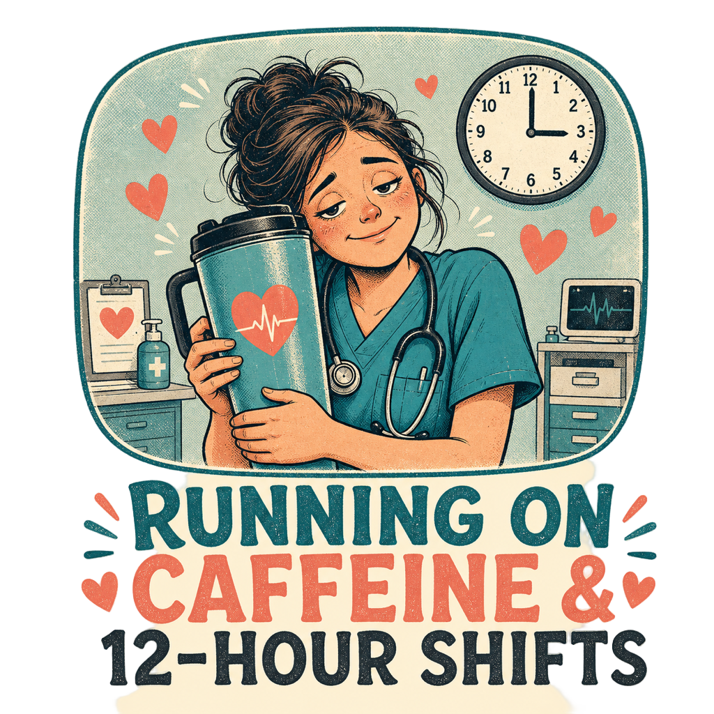 RUNNING ON CAFFEINE & 12-HOUR SHIFTS