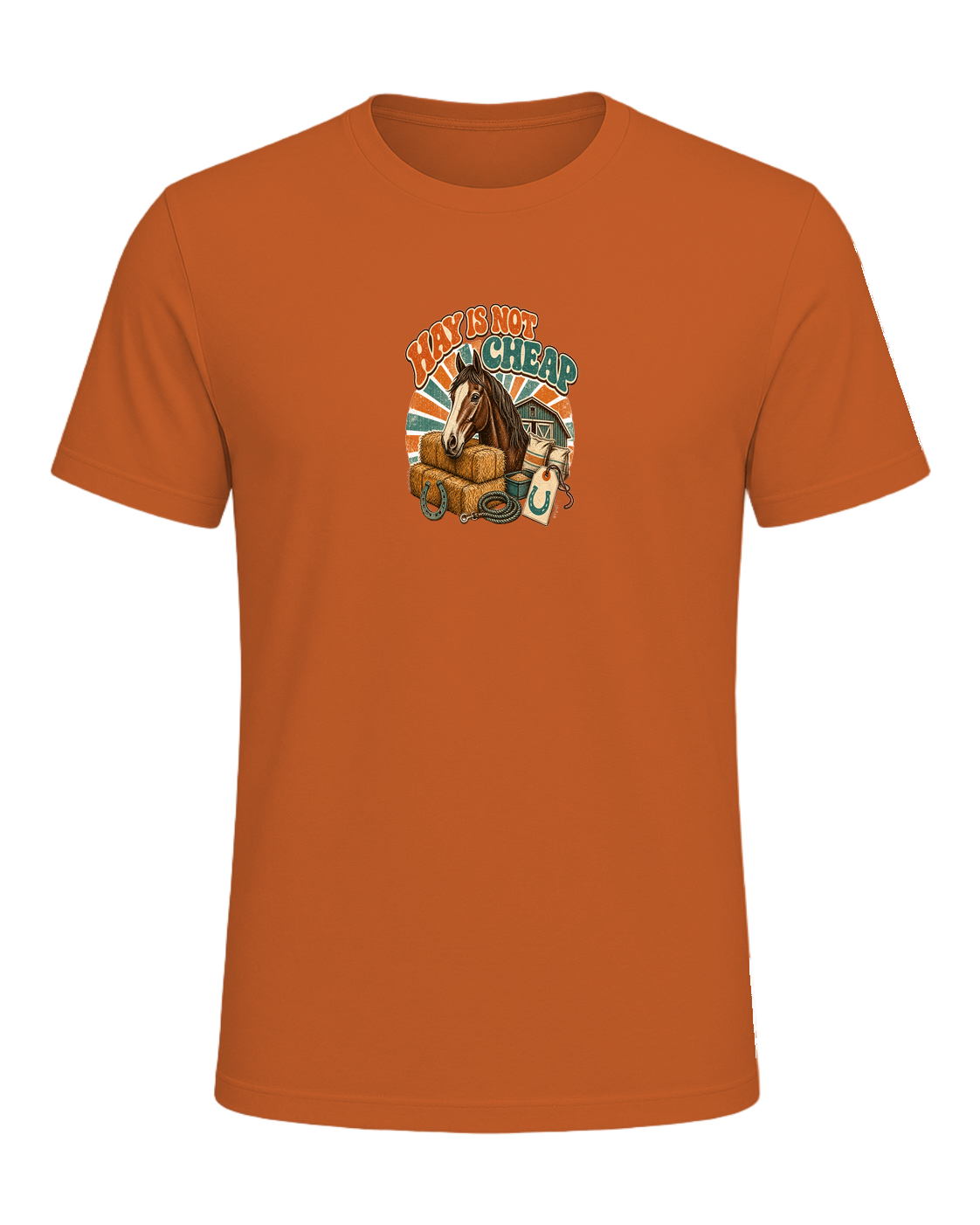 HAY IS NOT CHEAP — Orange