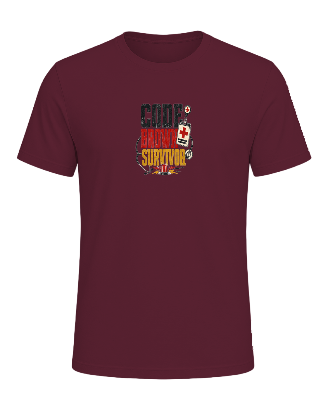 CODE BROWN SURVIVOR — Maroon