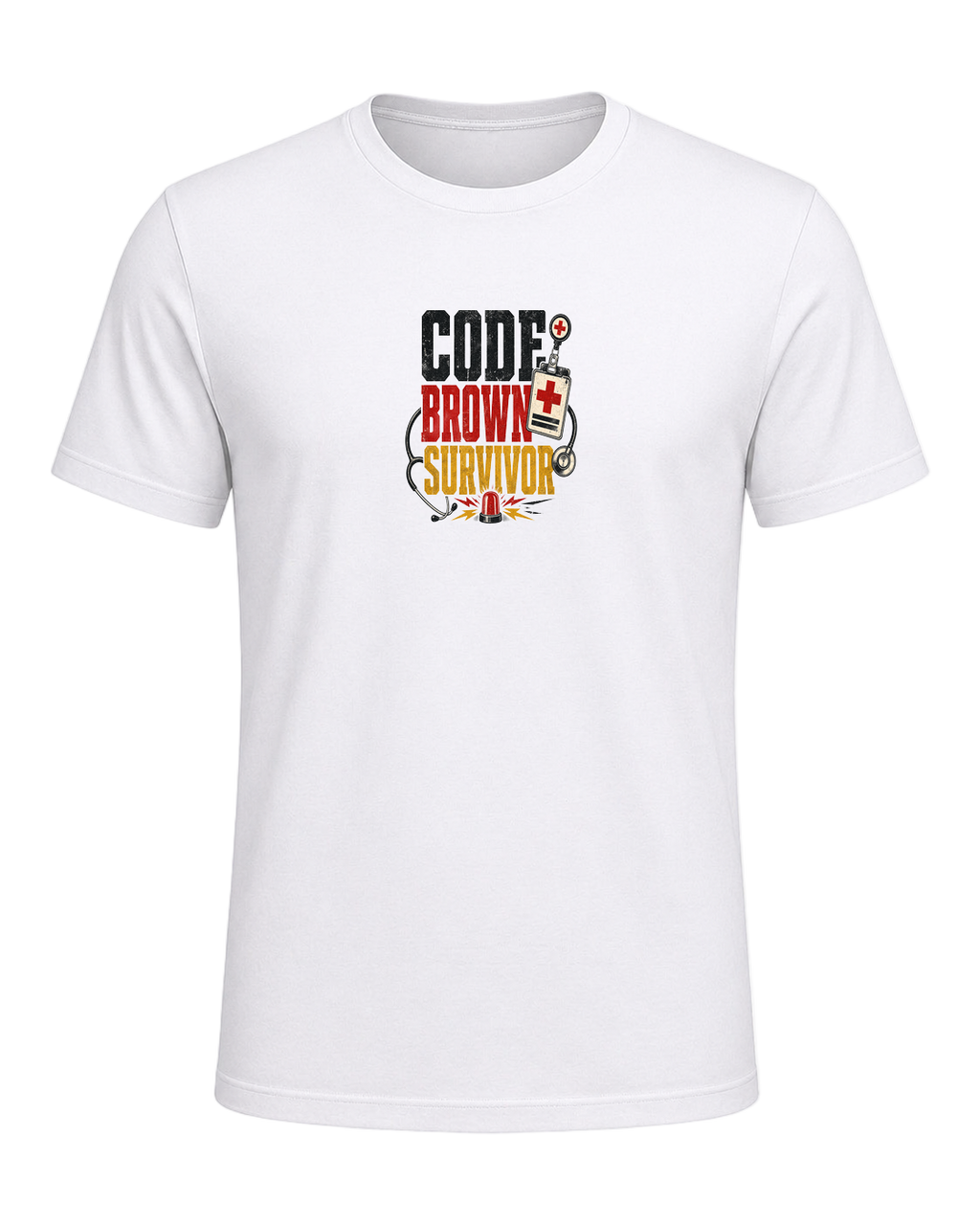 CODE BROWN SURVIVOR — White