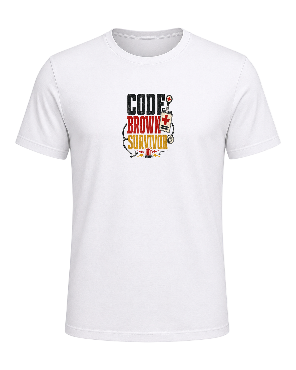 CODE BROWN SURVIVOR — White