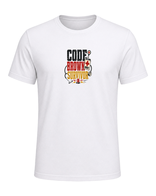 CODE BROWN SURVIVOR — White