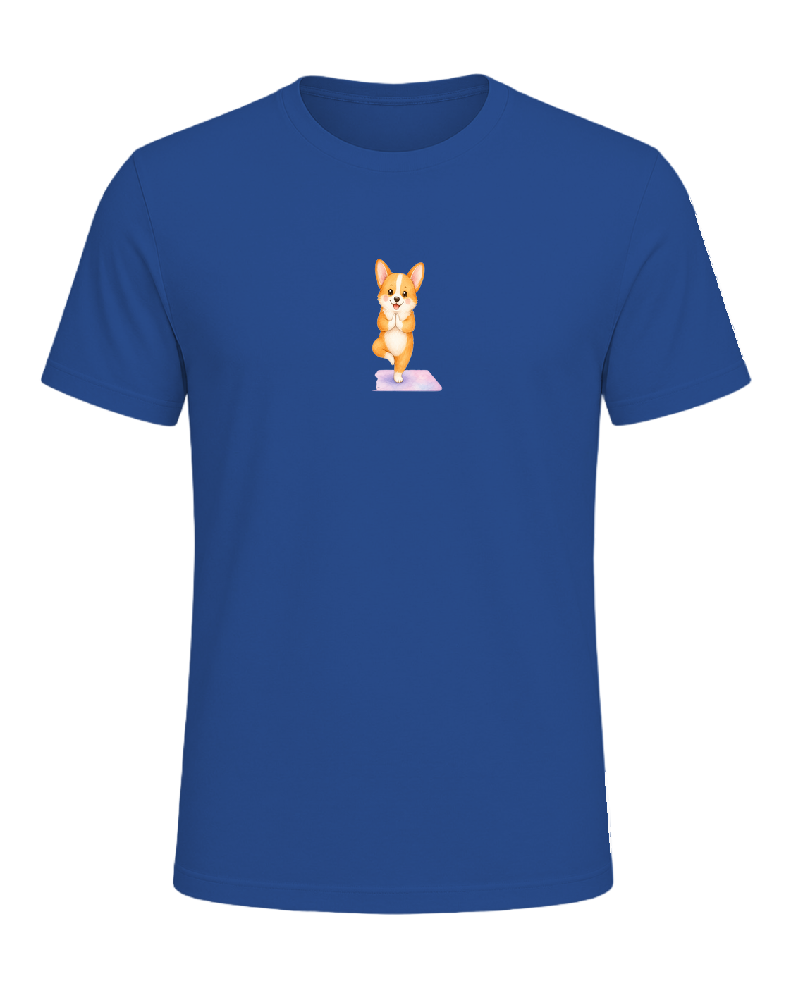 Corgi + Yoga — Royal