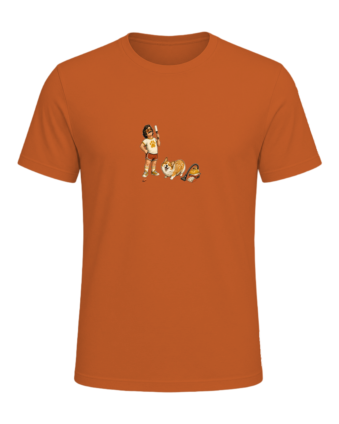 Picked the Dog That Sheds the Most. On Purpose. — Orange