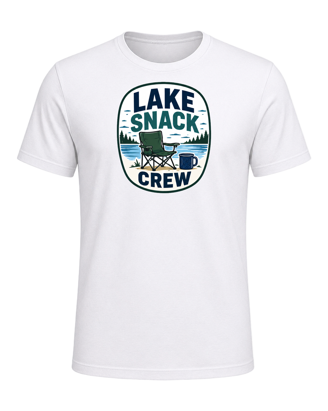 LAKE SNACK CREW — White