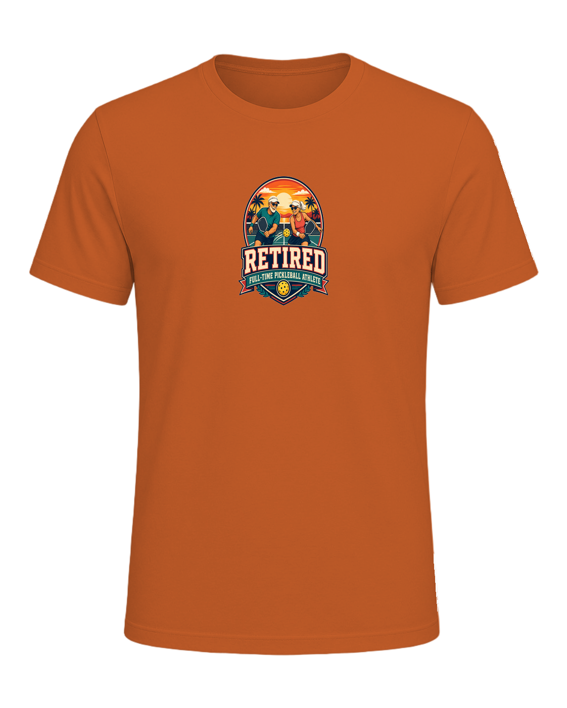 Pickleball Retirement — Orange