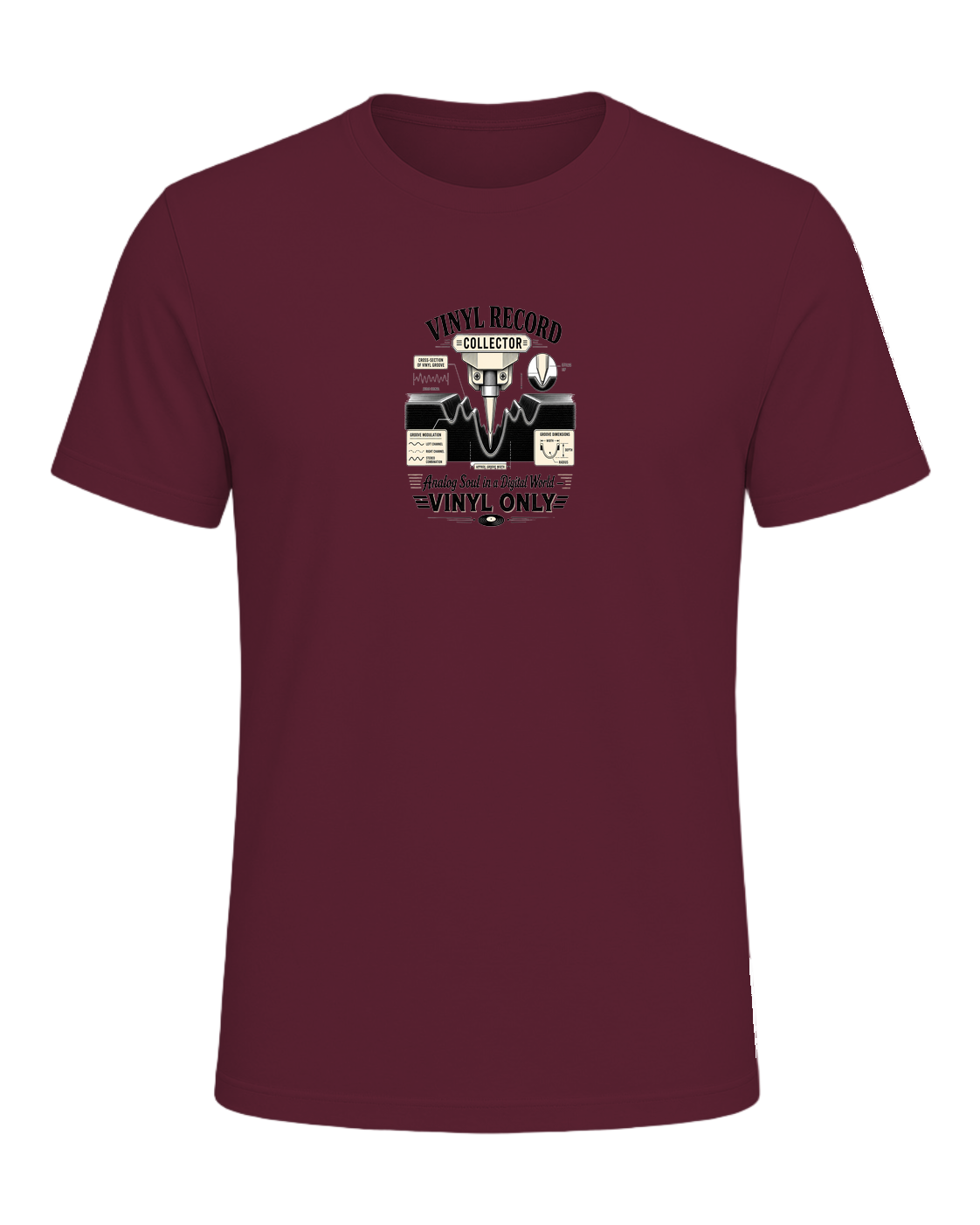 Vinyl Record Collector — Maroon