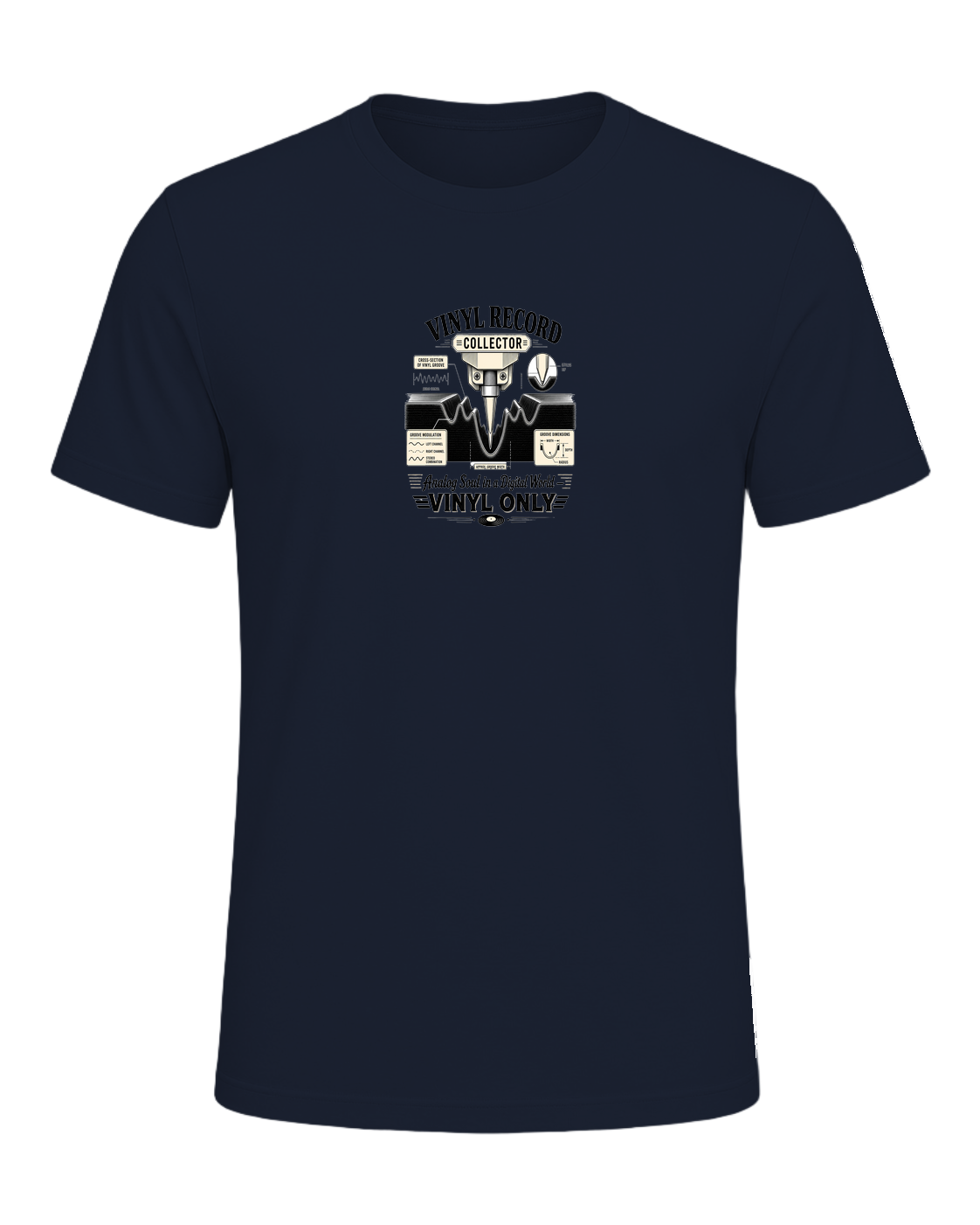 Vinyl Record Collector — Navy