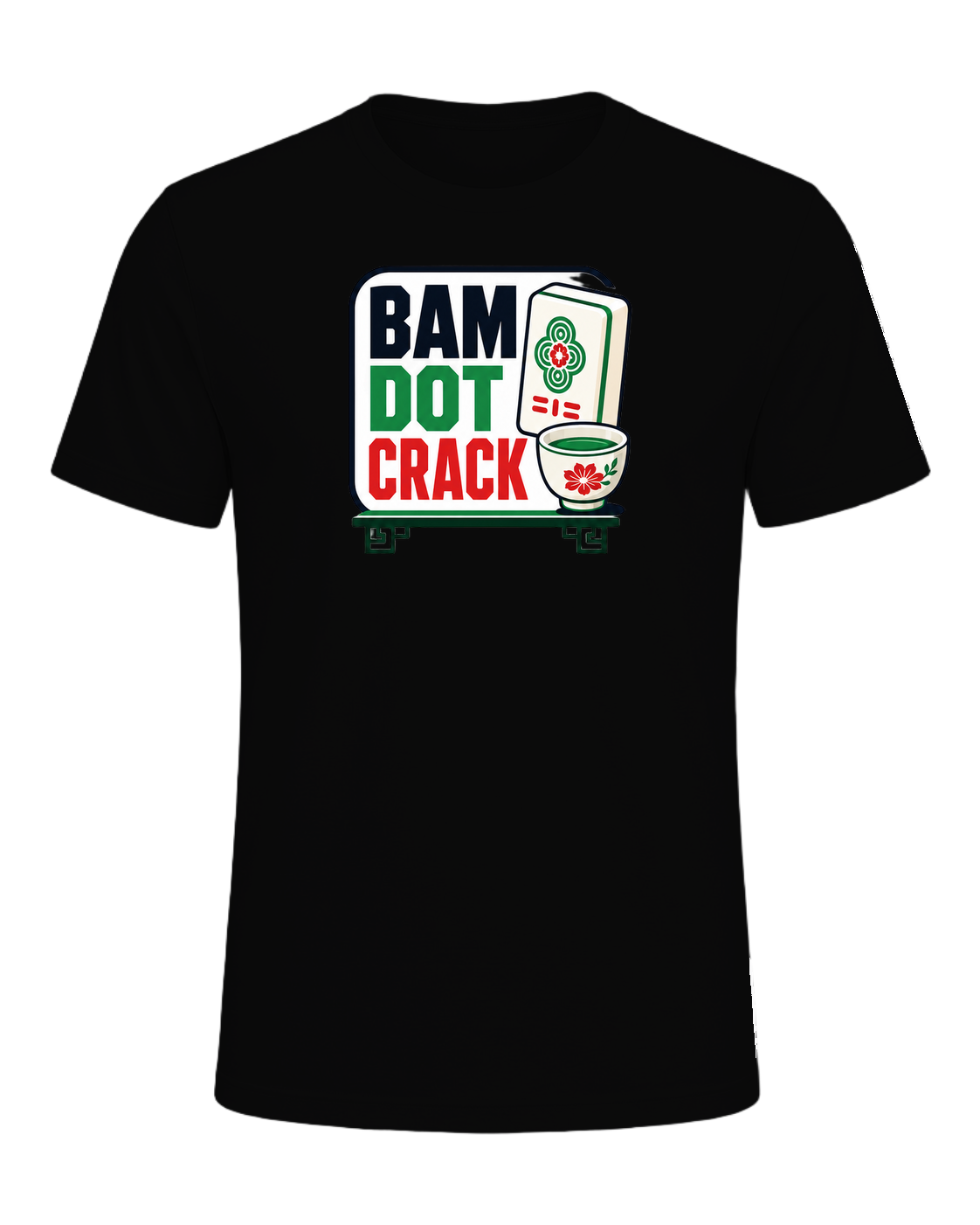 BAM DOT CRACK — Black
