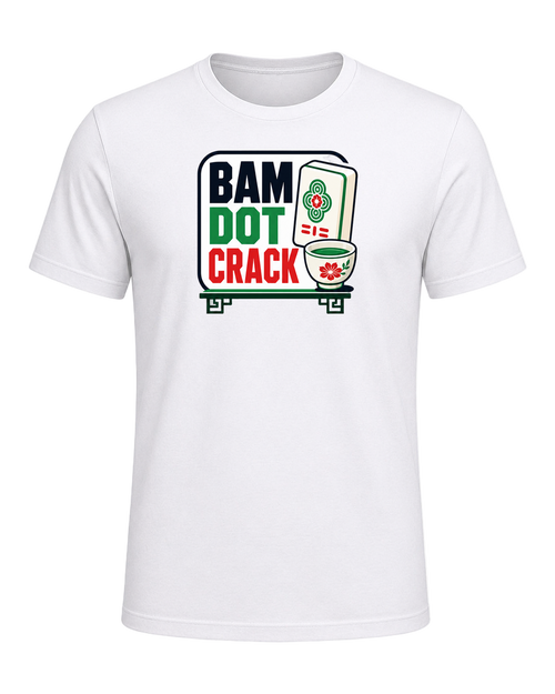 BAM DOT CRACK — White