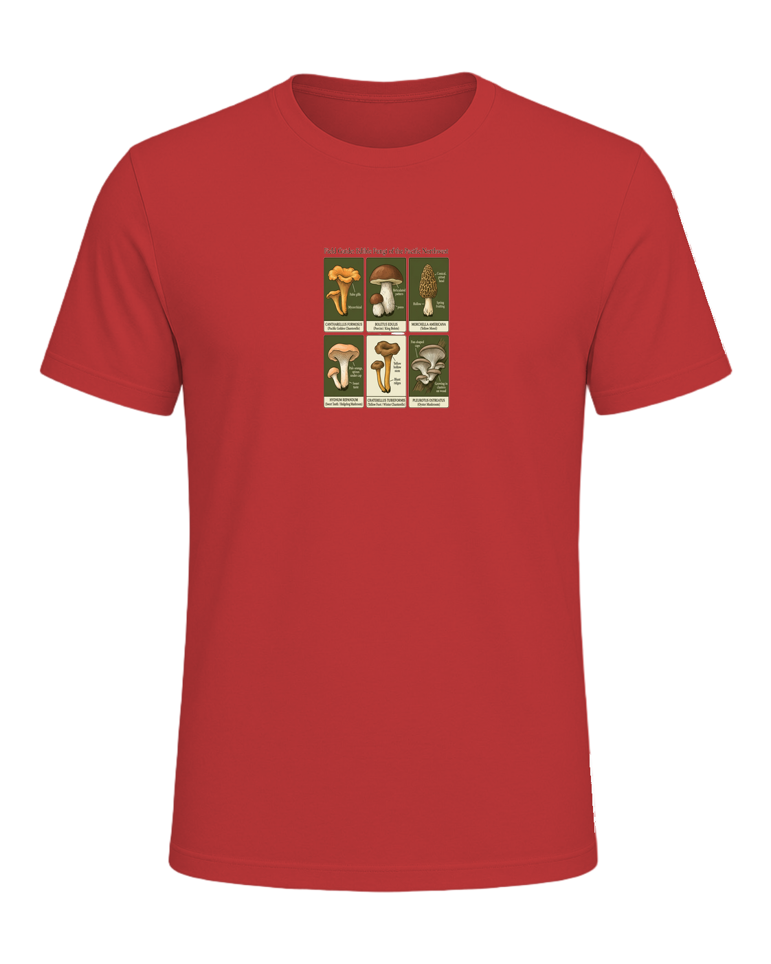 Foraging / Mushroom Hunter — Red