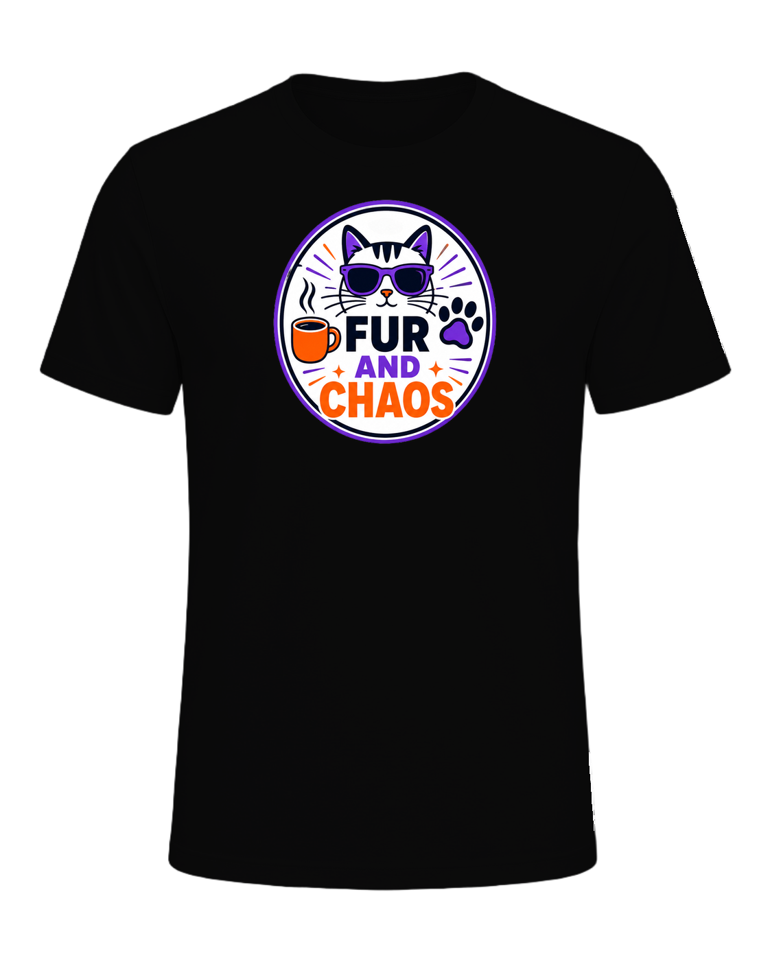 FUR AND CHAOS — Black