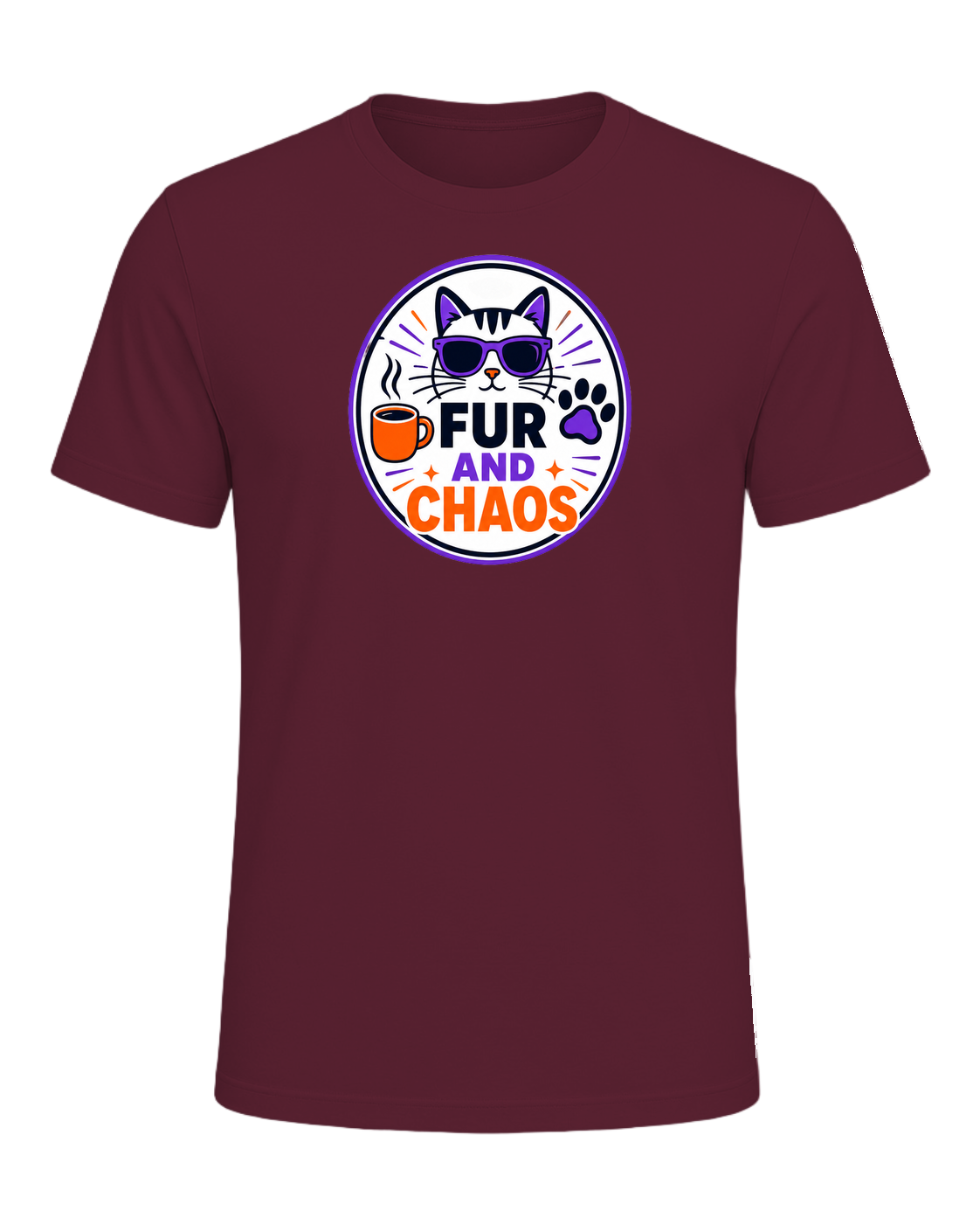FUR AND CHAOS — Maroon