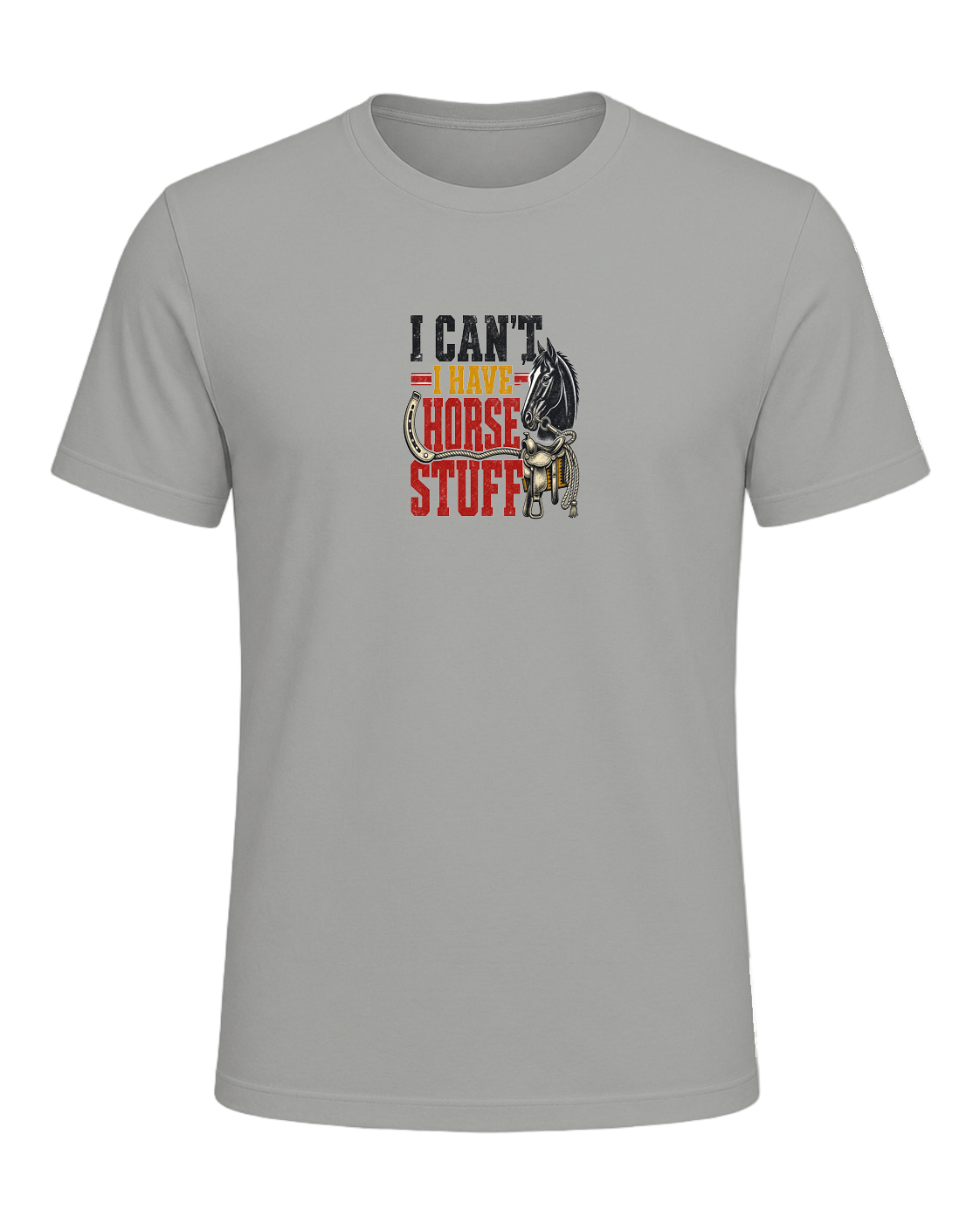 I CAN'T, I HAVE HORSE STUFF — Gray